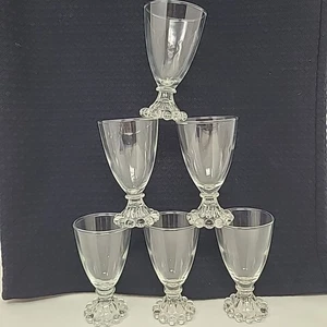 Set of 6 Anchor Hocking BERWICK BOOPIE Cordial Liqueur Cocktail Glasses MCM 4.5 - Picture 1 of 16