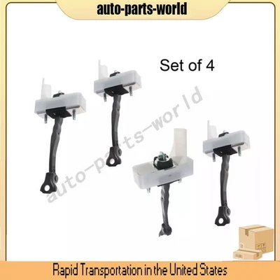 Set of 4 Door Check Stop Strap Fits For 2014-2019 Toyota Highlander Foto 1 de 4