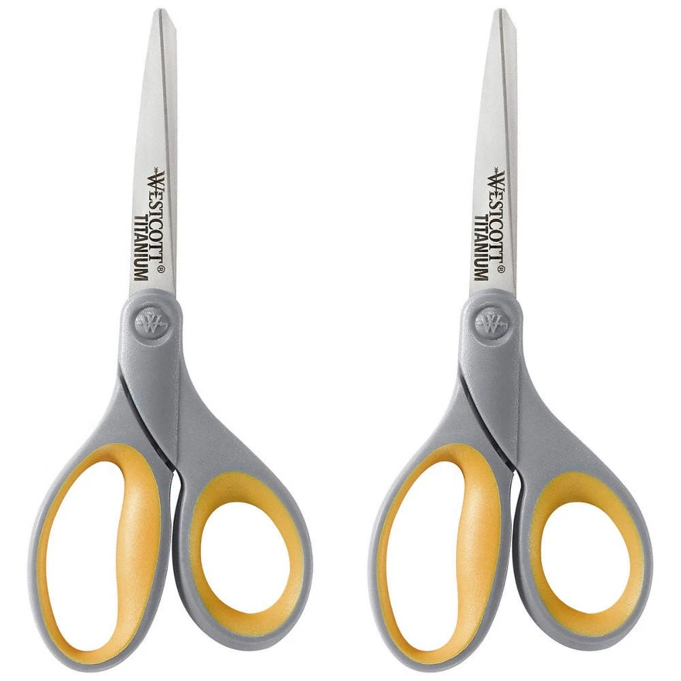 WESTCOTT 13901 Multiusos, Tijeras, 8 pulgadas L,PK2 41N554 Foto 1 de 1