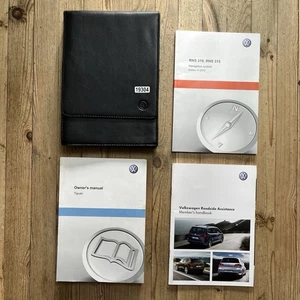 07-11 VW TIGUAN OWNERS HANDBOOK MANUAL PACK & WALLET 12 Ref19304 - Picture 1 of 24