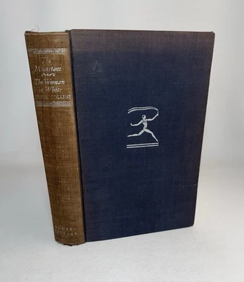 Moonstone-Woman White-Wilkie Collins-TRUE First Modern Library Edition-1937-RARE Foto 1 de 4