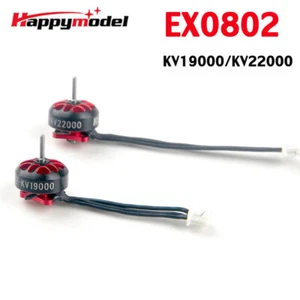 Happymodel EX0802 KV19000/KV22000 1-2S Brushless Motor for RC FPV HD Moblite 6 7 - Picture 1 of 17
