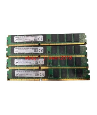 Micron 16GB PC3L-12800E DDR3L 1600MHz VLP EUDIMM Unbuffered ECC Memory 16G*4=64G - Image 1 of 4