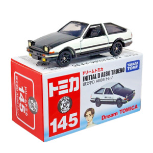 Takara Tomy Tomica Dream 1/61 Scale NO.145 INITIAL D AE86 TRUENO Toy Diecast Car