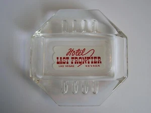 Last Frontier Hotel Casino Las Vegas Nevada Safex Ashtray - Imagen 1 de 11