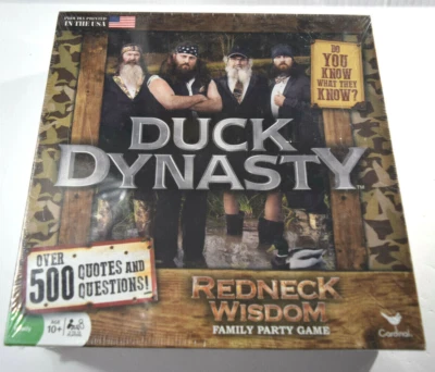 Duck Dynasty Redneck Wisdom Family Party Game Kohl's Edition NIB Sealed - Image 1 of 3