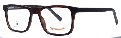 Timberland TB1596 052 Tortuga Hombres Cuadrado Borde Completo Anteojos 54-18-145 B:38 Foto 1 de 4