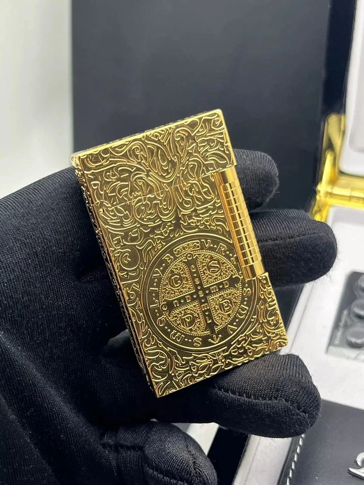 S.T.Dupont LIGNE2 Constantine Butane Lighter Cigars Lighter with Box NEW - Immagine 1 di 4