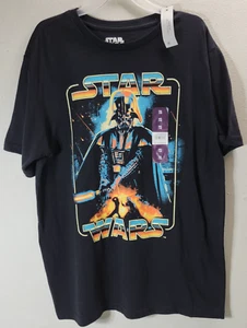 Star Wars Boys Size XXL Black Darth Vader Short Sleeve TShirt NEW - Picture 1 of 8