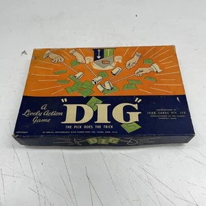 Juego de mesa retro vintage original para niños Dig Pick Monopoly Family Mancave - Imagen 1 de 11