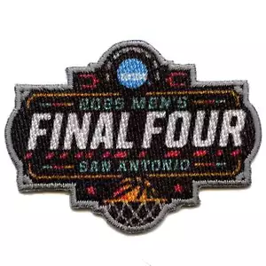 2025 Men's NCAA Final Four San Antonio Final Four Jersey Patch Houston Duke Mich - Picture 1 of 2