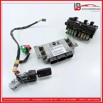 KIT CENTRALINA MOTORE PEUGEOT 1007 (KM)1.4 16V 9653979480 9652781780 9636079380 - Immagine 1 di 4
