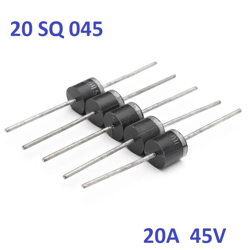 PEC 5 Stück 20SQ045 Schottky Dioden 20A 45V Solar - Bypass- / Blockingdioden
