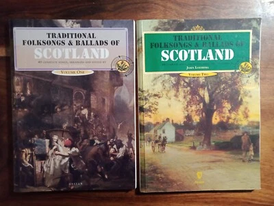 Traditional Folksongs & Ballads of Scotland Volumes 1 &2 John Loesberg Songbook - Image 1 of 4