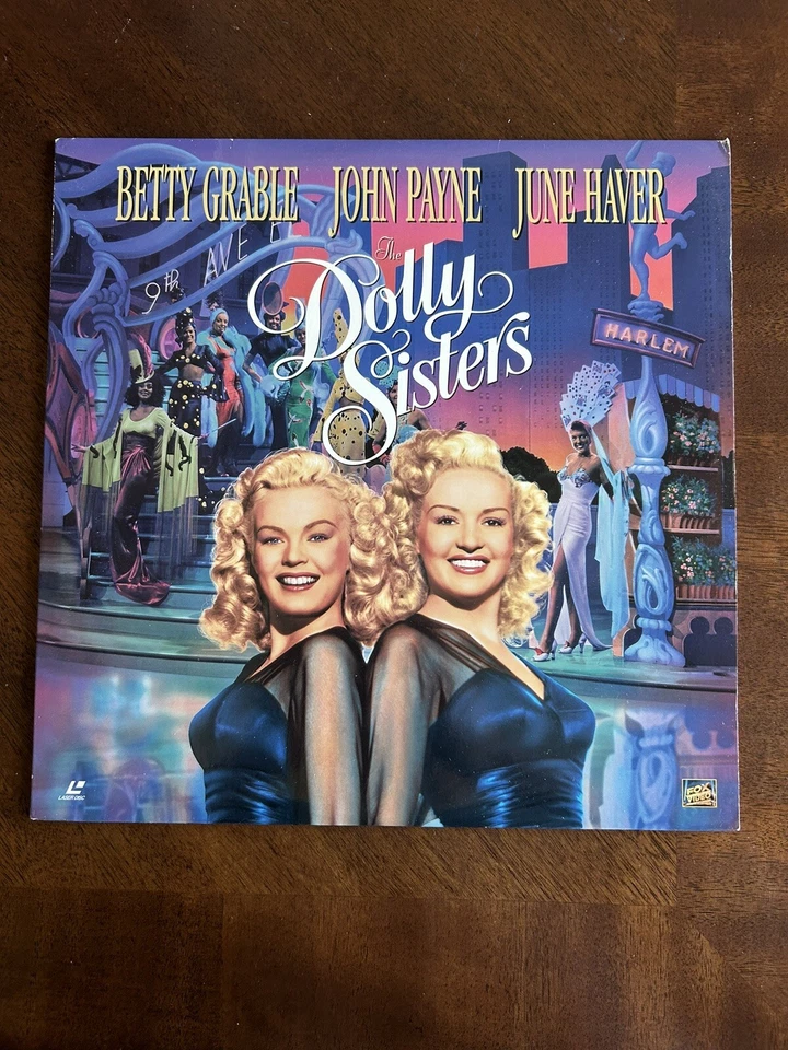 THE DOLLY SISTERS - Betty Grable - LASERDISC - LIKE NEW - Image 1 of 2