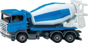 Modellino camion Siku BETONIERA BLUEBIANCO 1:87 diecast modellismo statico - Foto 1 di 1