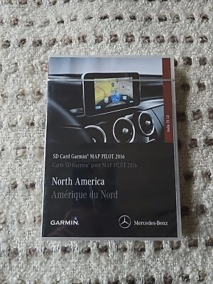 For Mercedes CLA E-CLASS A2189068302 OEM Garmin Map Pilot Navigation SD Card - Image 1 of 4