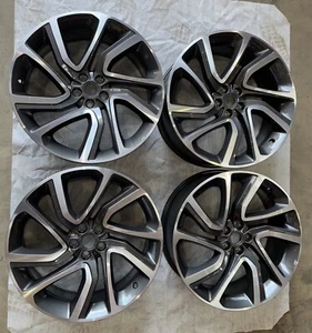 Set of 4 Land Rover Discovery Sport 21” Diamond Cut Grey Alloy Wheels LK721007FA - Picture 1 of 8