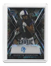 2023 Leaf Exotic Quentin Johnston Snake Crystal Auto BA-QJ1 3/9