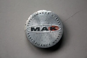 Rare Original MAK Performance Wheels Silver Alloy Wheel Center Cap Cover Hub - Imagen 1 de 4