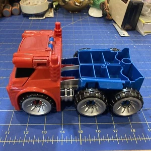 Playskool Heroes Transformers Optimus Prime Rescue Bots 12” Toy Figure Truck - Picture 1 of 8