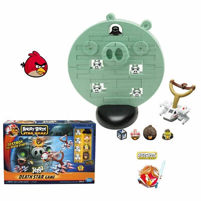 Angry Birds Star Wars Death Star Jenga Game Christmas XmasGift Toy Destroy Pigs - Image 1 of 4