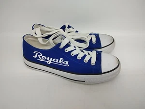 Kansas City Baseball Club Royals Low Top Canvas Shoes Size 6.5 - Picture 1 of 10