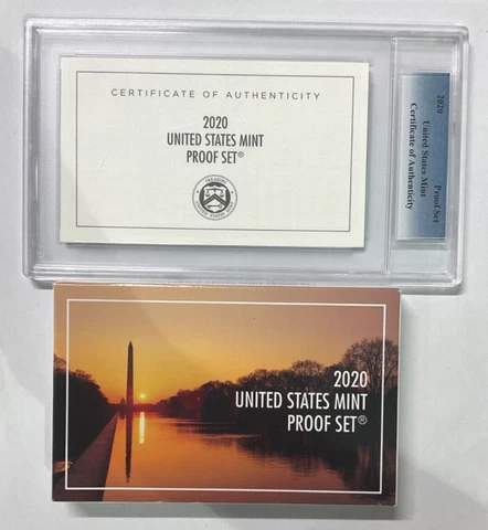 2020 UNITED STATES MINT PROOF SET & COA SIGNED BY DAVID J. RYDER-DIRECTOR USMINT Cover