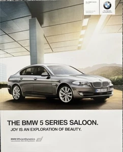 2010 BMW 5 Series Saloon UK Brochure 535d 530d 535i 550i 525d 520d M Sport SE - Picture 1 of 7