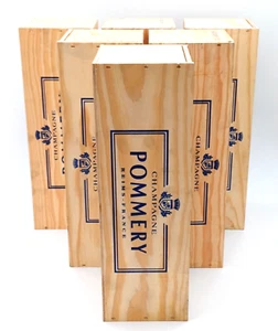 POMMERY CHAMPAGNE - CASSA ASTUCCIO LEGNO CL 150 - ( VUOTO) - Imagen 1 de 8