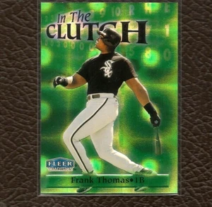 1998 Fleer Tradition Frank Thomas In the Clutch #14 IC Chicago White Sox - Picture 1 of 1