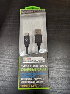 Data Sync & Charge USB Type A to Type C USB Cable Samsung Galaxy S9 S10 S0 S21 - Picture 1 of 1