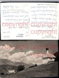 460173,Sevgein Seewis Soutga Fossa Kirche Bergkulisse Kt Obwalden - Picture 1 of 1