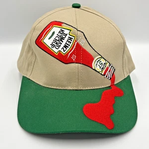 NUEVO CON ETIQUETAS Heinz Ketchup Derrame Sombrero Gorra Bordada Snapback Pittsburgh De Colección En Todas Partes - Imagen 1 de 7