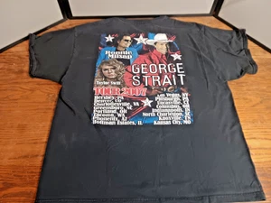 Vintage 2007 George Strait Taylor Swift Ronnie Milsap Konzert Tour Shirt Gr. XL - Bild 1 von 6