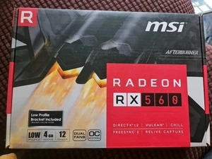 Msi Radeon Rx 560 4gb - Picture 1 of 9