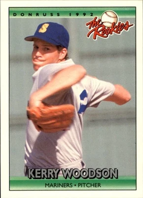 1992 Donruss The Rookies - Kerry Woodson #127 - Image 1 of 2