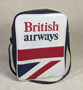 Original 1970s British Airways Vintage Cabin Flight Bag, Shoulder bag, Retro. - Picture 1 of 12