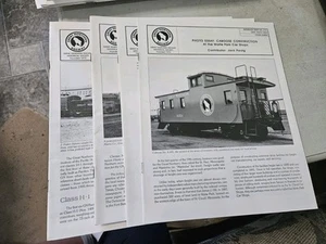 Hojas de referencia Great Northern (GN) 319-322 (4 en total)(usadas) - Imagen 1 de 6