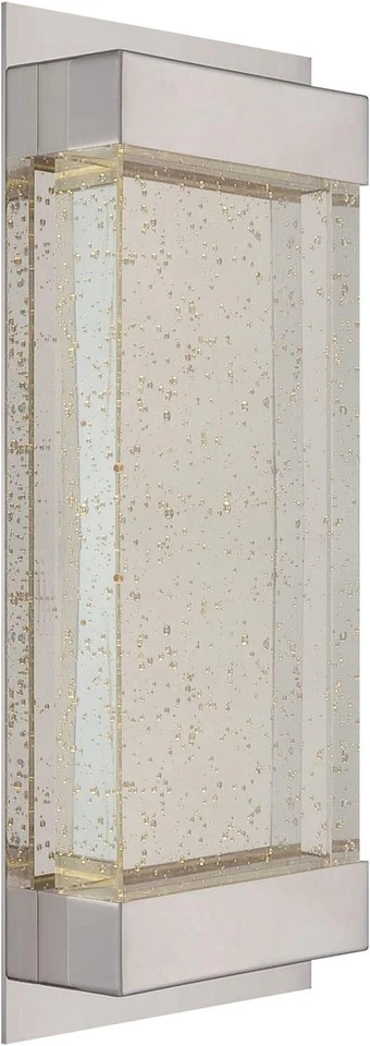 18-дюймовый светодиодный настенный бра 3000K полированный никель современный настенный светильник - Изображение 1 из 4