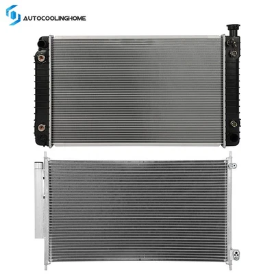 Cooling Radiator And AC Condenser For 1996-1997 GMC P3500 Foto 1 de 4