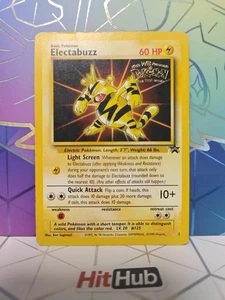 Pokémon TCG Electabuzz Promo Karte WOTC Rare Black Star 5 LP - Bild 1 von 2