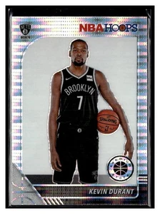 2019-20 Hoops Premium Stock #61 Kevin Durant Silver Pulsar Brooklyn Nets - Picture 1 of 2