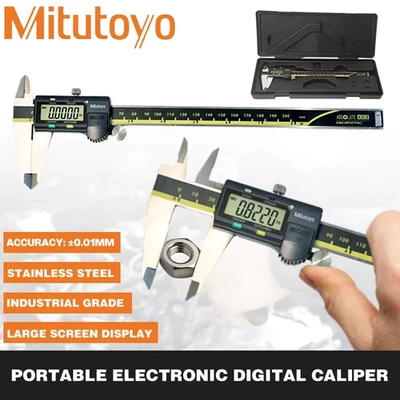 Mitutoyo Japan 500-193-30 300mm/12" Absolute Digital Digimatic Vernier Caliper - Image 1 of 4