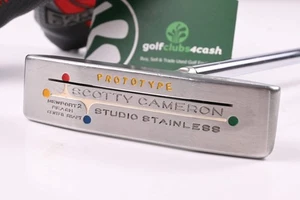 Scotty Studio Stainless Prototype Newport 2 Beach Center Shaft Putter / 34 Inch - Picture 1 of 7