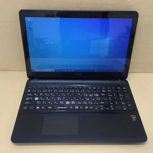 Sony Laptop VAIO VJF152C11N Custom Model Core i5-4210U 15.5inch HDD 500GB Used - Picture 1 of 12