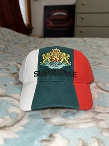 SOMBRERO GORRA CAMPAMENTO SUPREME CREST 6 PANELES (VERDE) SS25 5 PANELES ITALIA - Imagen 1 de 23