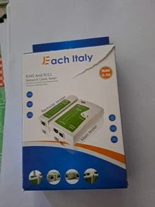 MS-LT02 Tester Cavo di Rete LAN Telefonico RJ45 RJ11 - Foto 1 di 2