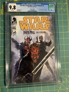 Star Wars: Darth Maul Son of Dathomir #1 (2014) Dark Horse CGC 9.8 Wizard Rare - Picture 1 of 3