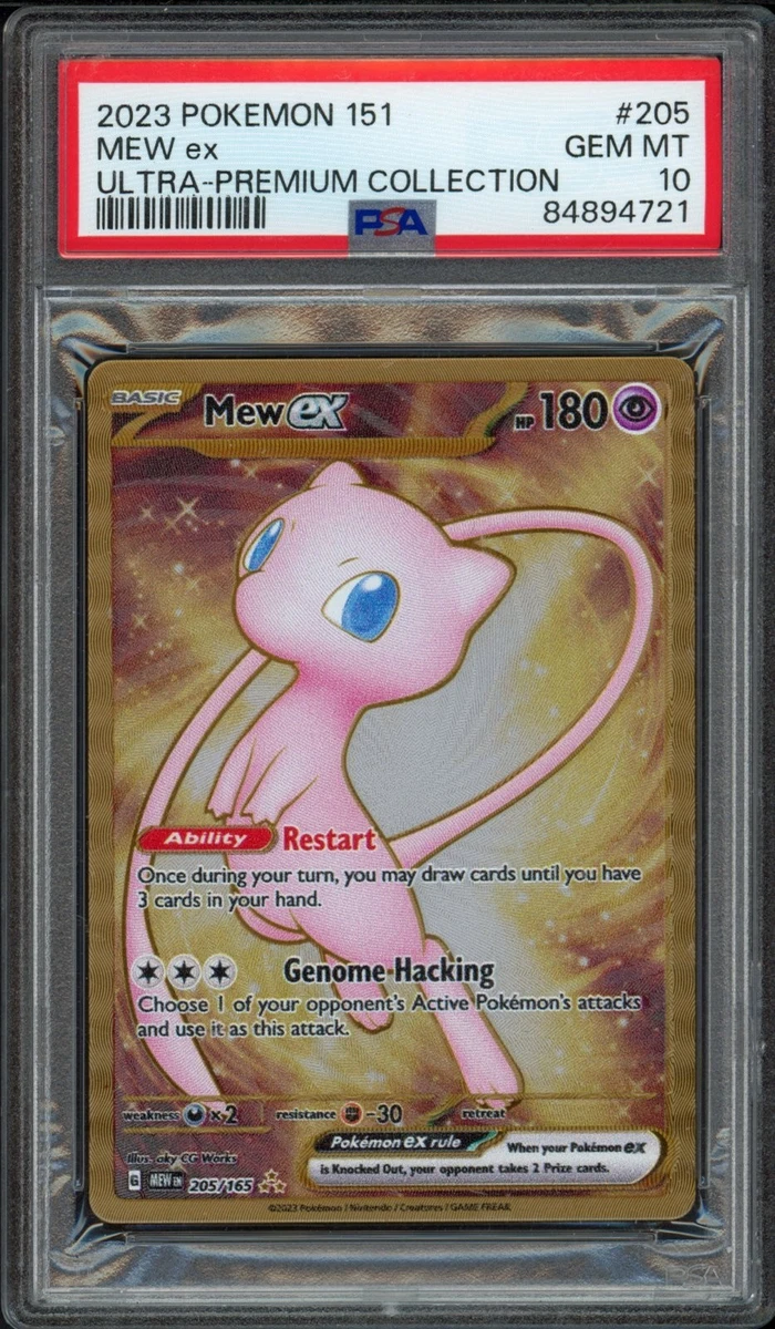 Mew Pokémon TCG Grade 10 Individual Collectible Card Game Cards